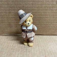 Used 1994 Cherished Teddies Bear "Giving Thanks For Friends" 617091.