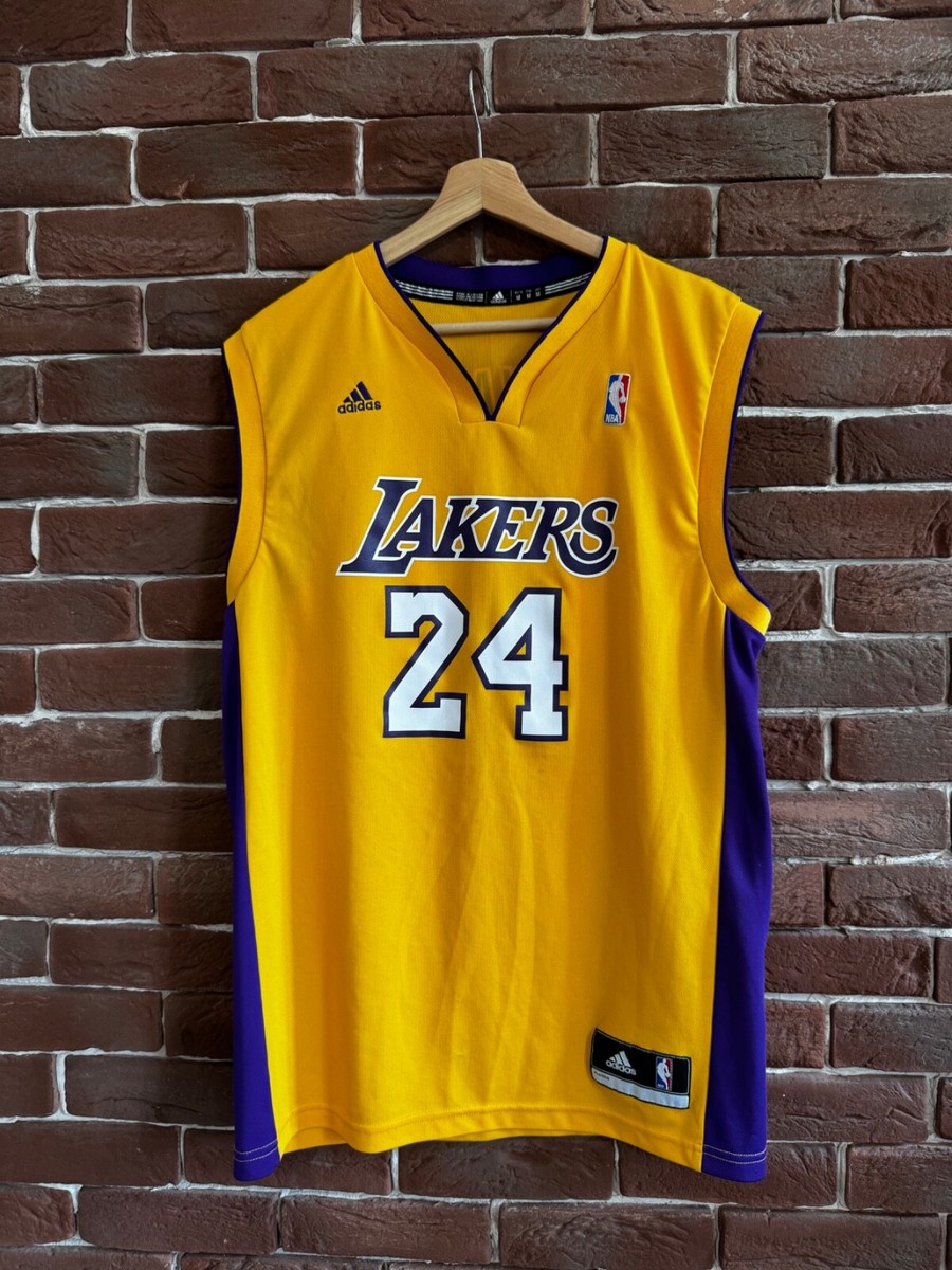 ウェア VTG 00s Los Angeles Lakers NBA Jersey Vintage 00s Adidas LA Lakers 24 Bryant Basketball NBA Jersey M