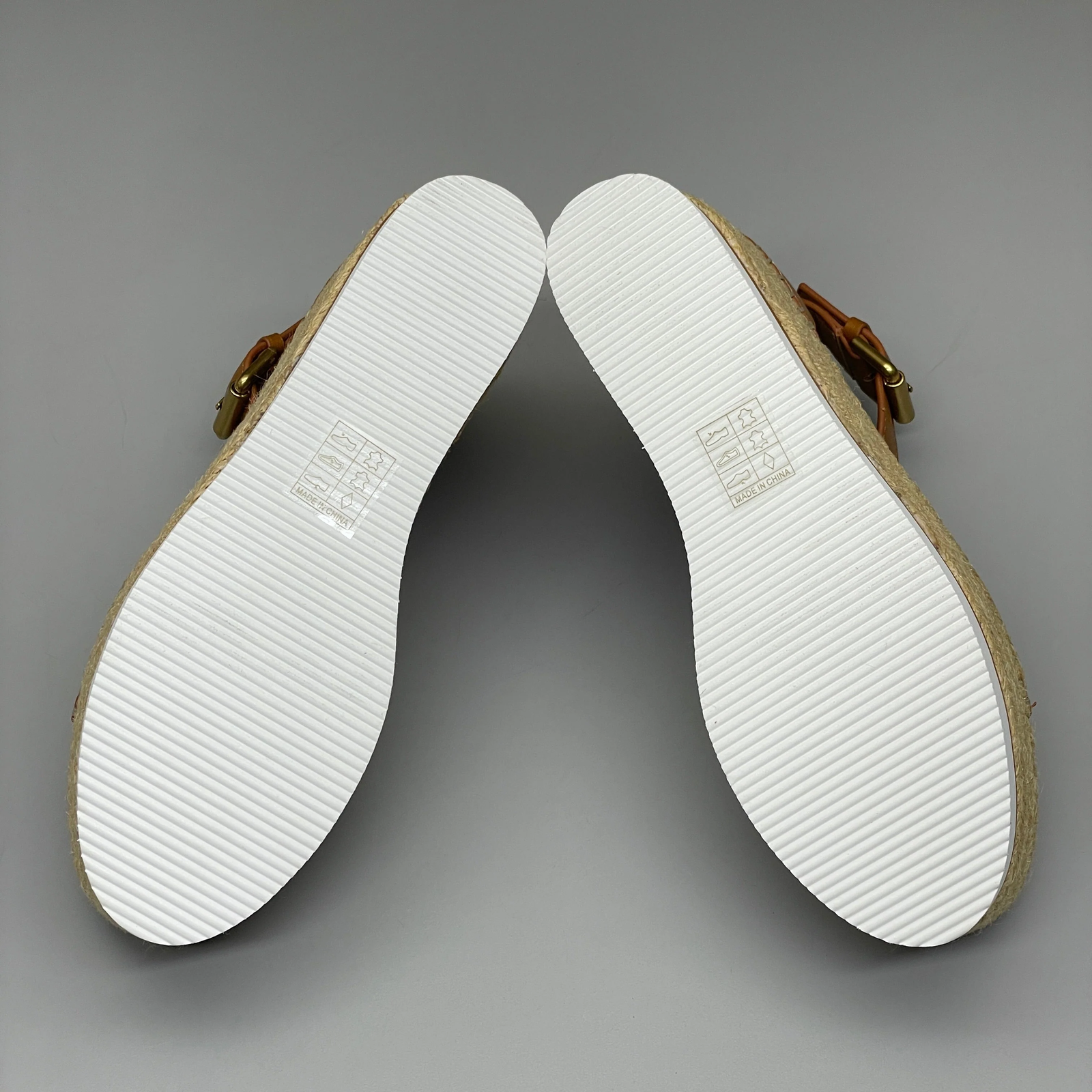 APL Sandali SEE BY CHLOÉ Glyn polpaccio espadrilla plateau marrone chiaro donna taglia 9 EU 39 SB3220