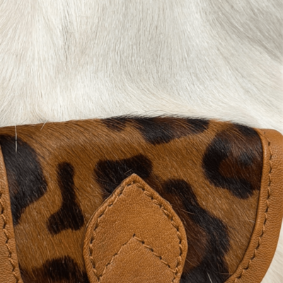 Jaded Gypsy backpack Leopard Print‎ and White Fur Women\'s Backpack Jaded Gypsy backpack Leopard Print and White Fur Women main image 2