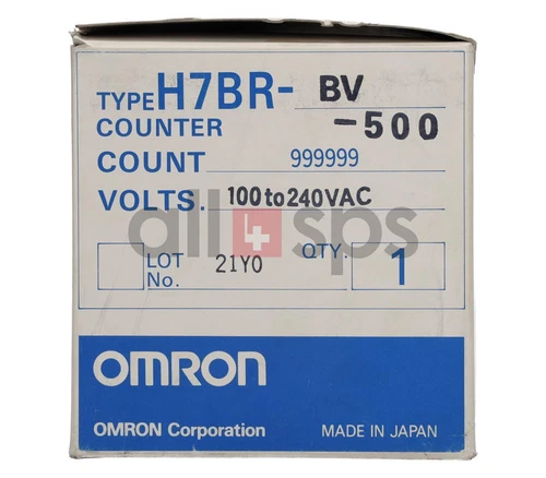 OMRON DIGITAL COUNTER, H7BR-BV-500 (NO)