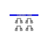 ATE ZubehöRsatz, Scheibenbremsbelag 13.0460-0259.2 FüR Vag, Hinterachse