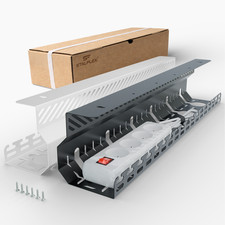 Kabelkanal unter Schreibtisch 20-60 cm Kabelm...