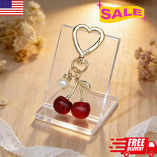 New Cherry Charm Pendant Decoration For Handbag Shoulder Bag,Key Chain Bags