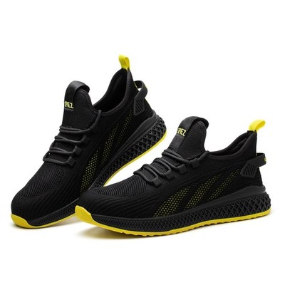 Unisex Safety Shoes with Protective Toe Cap, Puncture Proof Lightweight Work Sc...