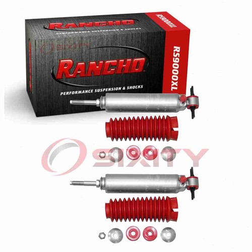 2 pc Rancho RS9000XL Front Shock Absorbers for 2011-2013 Ram 3500 Spring yj