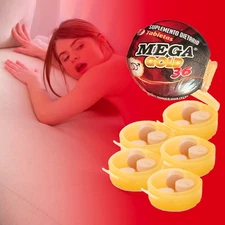 Mega Gold 36 15 Pill - Erection & Wood Hardness Pill Natural Supplement for Men