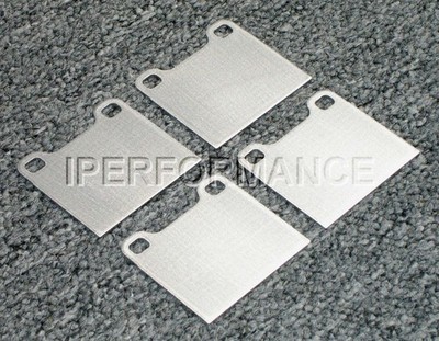 Titanium Brake Pad Shim Heat Shield Set for Talbot 1000 1.0 Rallye 2, 3 72-81; R