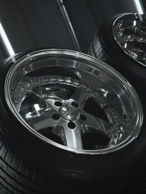 Work Equip 05   Full Polished (5×114.3) | 18×11 (+25) / 18×12 ( 6)