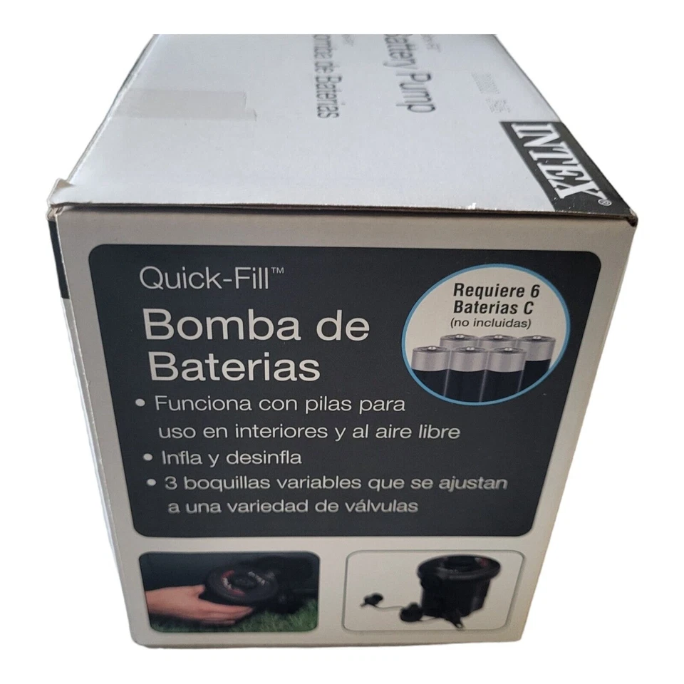 Intex Quick-Fill Battery Pump Air Mattress Camping Pump AP638 - Image 2 of 4