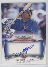 2014 Topps Opening Day Junior Lake #ODA-JL Auto un2