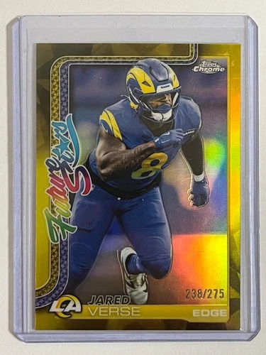2025 Topps Chrome Jared Verse Yellow Refractor (RAW)