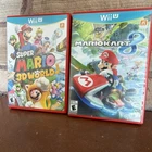 Nintendo Super Mario 3D World & Mario Kart 8 Wii U Game Multiplayer Racing