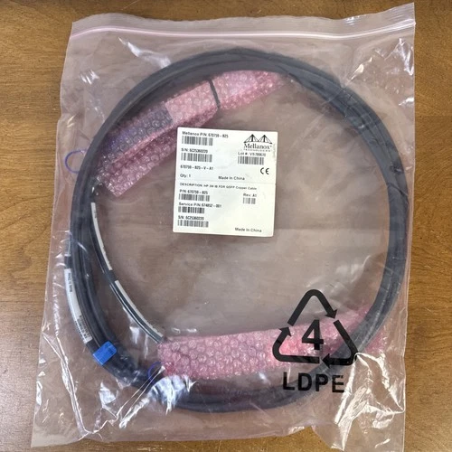 HP 670759-B25 Mellanox MC2207128-003 40Gb Ethernet/Infiniband FDR 3M QSFP+ Cable