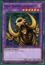 Great Mammoth of Goldfine - Speed Duel: Arena of Lost Souls SBLS-EN034 - YuGiOh