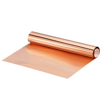 Copper Sheet Roll Pure Copper Flashing Strip Metal Foil Plate 3500x200x0.03mm
