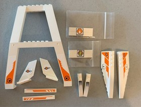 Lego Mars Mission: Eagle Command Base (7690) 100% complete set