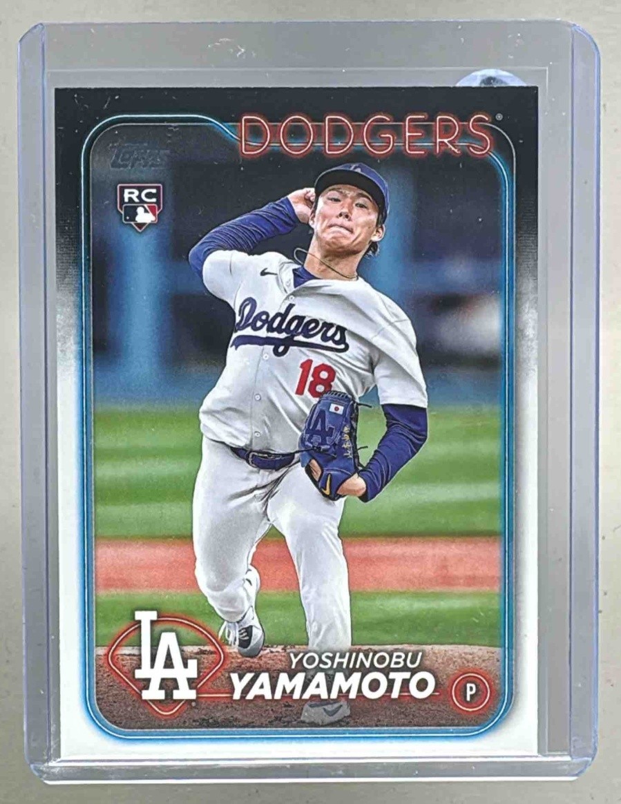 Yoshinobu Yamamoto 2024 Topps #553 Base Price Guide - Sports Card