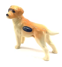 Coopercraft Golden Labrador Retriever Dog Figurine Ornament Vintage
