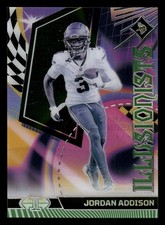 Jordan Addison 16 Illusionists green Football 2023 Illusions Minnesota Vikings