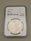 1901-O Morgan Silver Dollar $1 NGC MS 63
