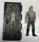 Vintage Star Wars Han Solo Carbonite Authentic Kenner 1984 Action Figure 2 Piece