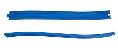 TOMY Thomas the Train Trackmaster Blue Track 17in Incline / Declines X 2 Pieces