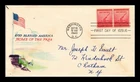 Dr Jim Stamps FDC 2c Anti Aircraft Gun Pair Minkus Patriotic Cachet
