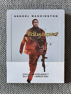 The Equalizer 2 Blu-ray + Bonus Disc Steelbook Filmarena Collection #111 E5B