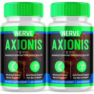 Axionis Advanced Nerve Support Formula Maximum Strength Vitamin 120 Capsules