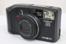 Minolta Panorama Zoom 38-135mm Compact Camera Black Used Excellent Optics