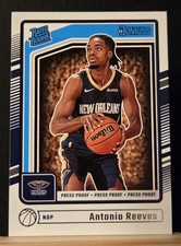 ANTONIO REEVES RC | PRESS PROOF | 24-25 Donruss | Rated Rookie Card #232 | NOP