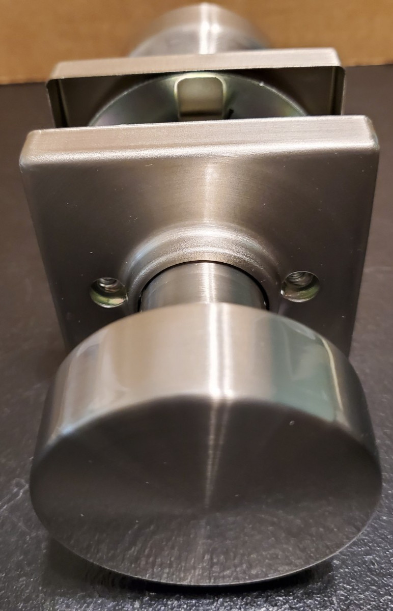 Kwikset Pismo Passage Square Door Knob Satin Nickel 97209-144 - NEW - QTY AVAIL