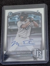 Matthew Etzel Bowman Chrome 2025 Auto
