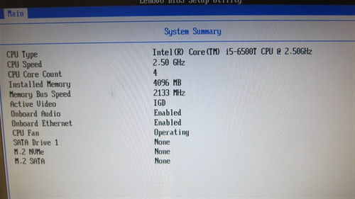 Defective Lenovo Thinkcentre M900 PC Core i5-6500T 2.5GHz 8GB 0HD AS-IS NO PSU - Picture 10 of 11
