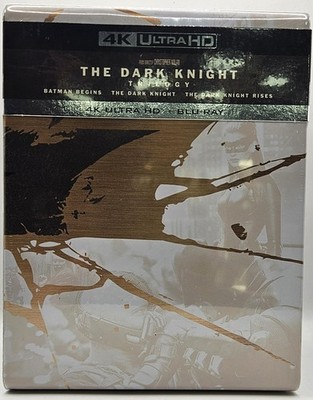 The Dark Knight Trilogy: Batman Begins + The Dark Knight + The Dark Knight Ris