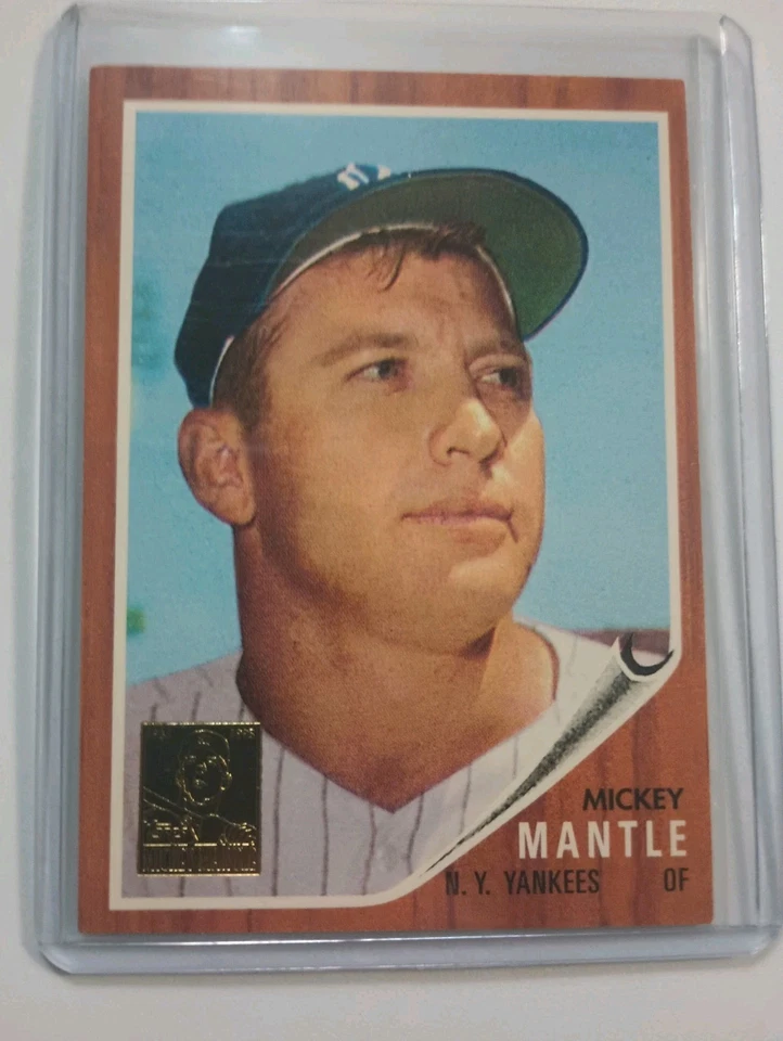 Tarjeta Topps - Mickey Mantle #200 1996 funcionando en perfecto estado tarjeta #12 de 19 Foto 2 de 4