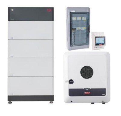 Speicherpaket BYD HVM 16,6kWh + Fronius Symo GEN24 6.0 kW Plus BACKUP