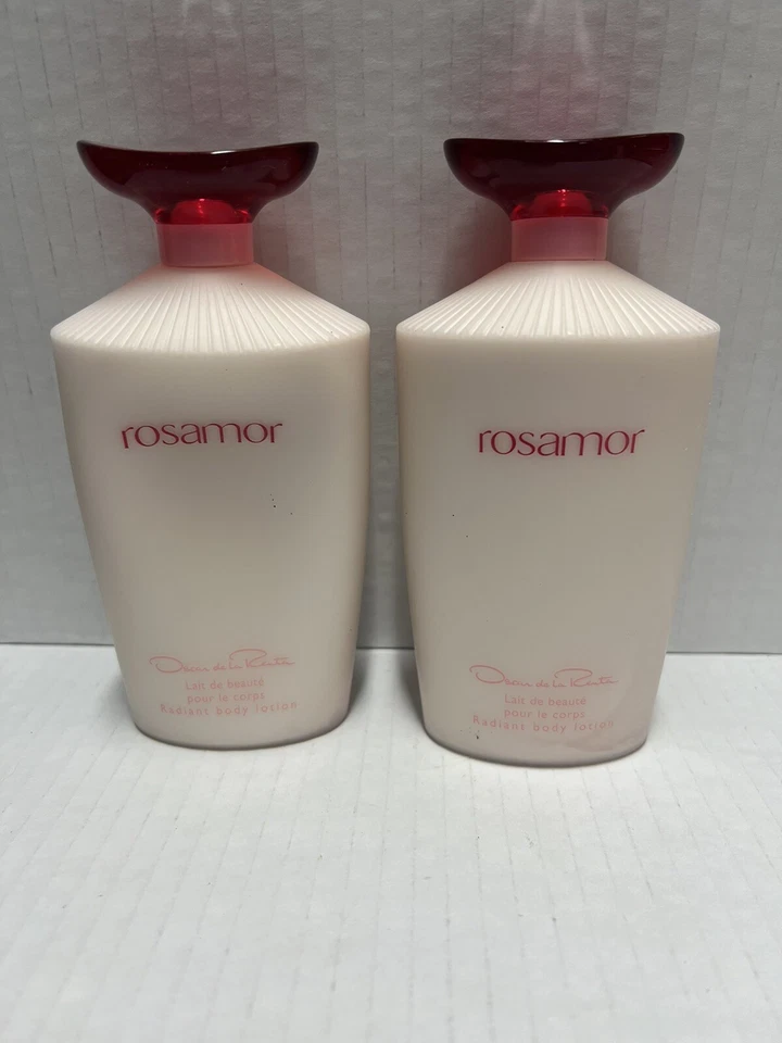 OSCAR DE LA RENTA ROSAMOR лосьон для тела 6,6 унций лот из 2 оригинальной формулы - Изображение 2 из 4