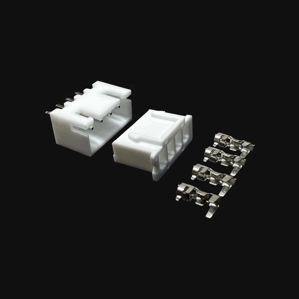 ✅ 5 Paar 3S 4Pin XH Balancer Stecker Buchse Crimp Set Male Female Lipo Akku RC ✅ - Bild 2 von 4