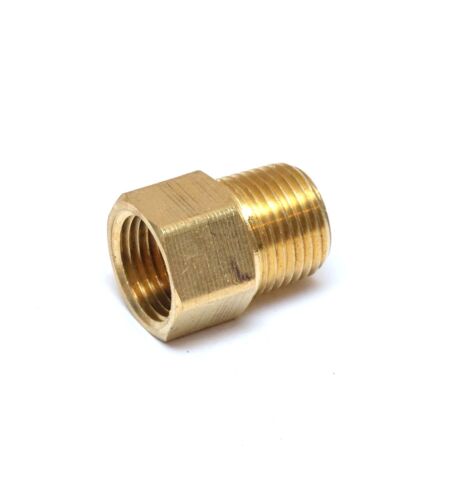 1/2" Bspp (G) Female British to 1/2" Npt Male American 8037-08-08 Adapter - Picture 4 of 6