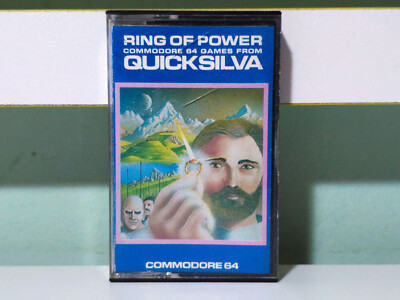 Ring of Power! Vintage 1983 Commodore 64 Games From Quicksilva Cassette Tape