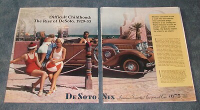 1929-33 DeSoto History Info Article ''Difficult Childhood: The Rise of...''