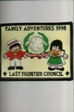 1998 Last Frontier Council Family Adventures patch