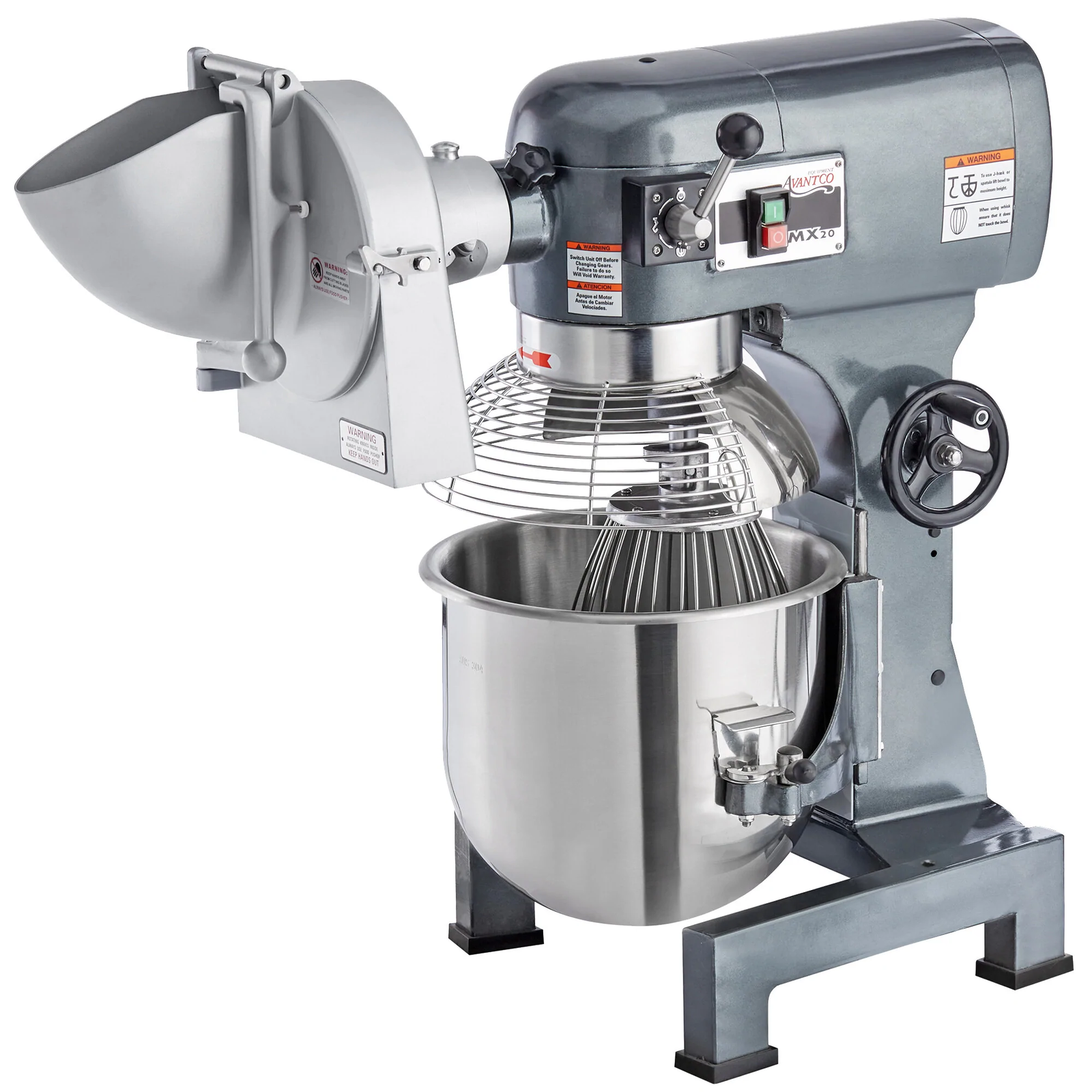 20 Qt. Planetary Stand Mixer with Guard, Standard Accessories & Shredder / Slice