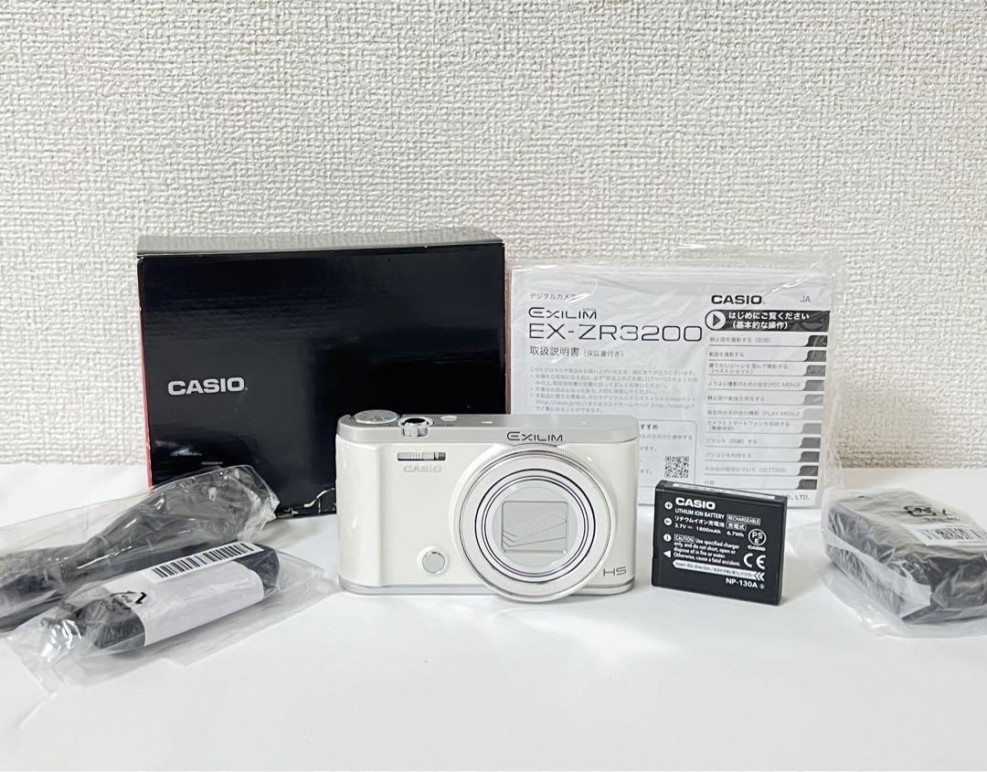 美品　CASIO EX-ZR3200 EXILIM コンパクトデジタルカメラ EX-ZR3200 | HIGH SPEED | デジタルカメラ | CASIO