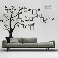 Abnehmbare Stammbaum Wandaufkleber Wandaufkleber DIY Art-Vinyl Aufkleber Dekor