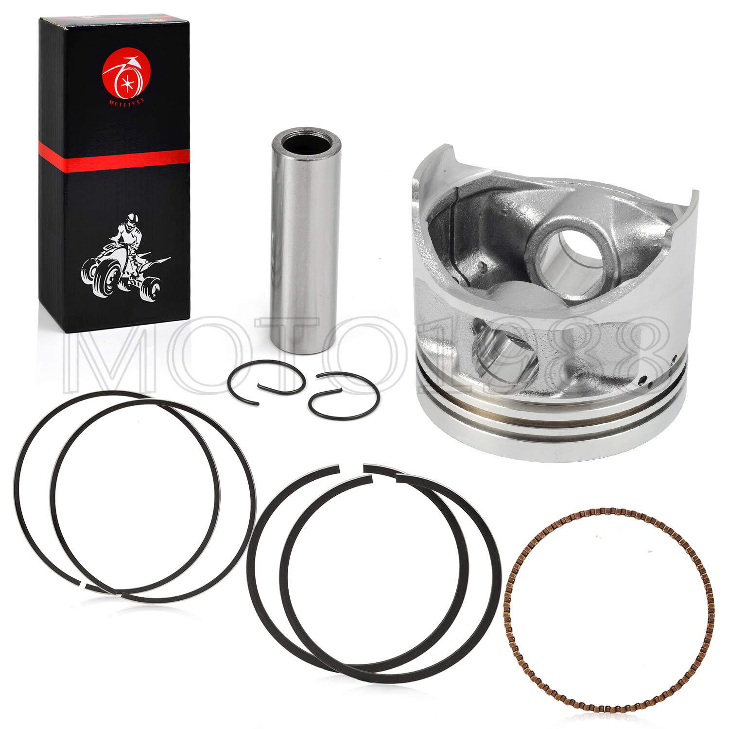 Piston & Ring Gasket Seal Rebuild Kit STD For YAMAHA Golf Cart G14 1995 1996 