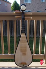 DUNHUANG Pipa, Chinese Lute - Professional Hardwood Pipa With Case -