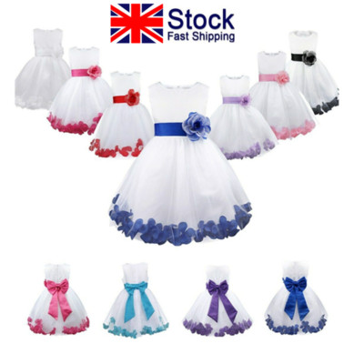 Toddler Girl Fancy Dress IDOPIP Toddler Baby Flower Girls Sequin Bowknot Tutu Dress Princess Pageant Wedding Birthday Party Backless Ruffle Tulle Gown 692601 Toddler Tea Party Dress - Foto 12